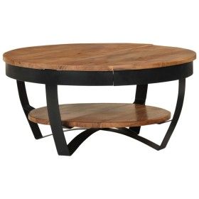 Couchtisch aus massivem Akazienholz, 65 x 65 x 32 cm von vidaXL, Couchtisch - Ref: Foro24-289616, Preis: 128,93 €, Rabatt: %