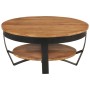 Mesa de centro de madera maciza de acacia 65x65x32 cm de vidaXL, Mesas de centro - Ref: Foro24-289616, Precio: 128,84 €, Desc...