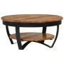 Mesa de centro de madera maciza de acacia 65x65x32 cm de vidaXL, Mesas de centro - Ref: Foro24-289616, Precio: 128,84 €, Desc...