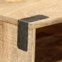 Solid rough mango wood console table 115x30x76 cm by vidaXL, Side tables - Ref: Foro24-282746, Price: 172,81 €, Discount: %