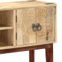 Solid rough mango wood console table 115x30x76 cm by vidaXL, Side tables - Ref: Foro24-282746, Price: 172,81 €, Discount: %