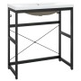 Bathroom structure with built-in black iron sink by vidaXL, bathroom vanities - Ref: Foro24-3101390, Price: 223,08 €, Discoun...