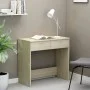 Escritorio madera contrachapada color roble Sonoma 80x40x75 cm de vidaXL, Escritorios - Ref: Foro24-801358, Precio: 60,66 €, ...