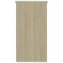 Escritorio madera contrachapada color roble Sonoma 80x40x75 cm de vidaXL, Escritorios - Ref: Foro24-801358, Precio: 60,66 €, ...