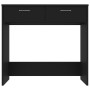 Schwarzer Sperrholzschreibtisch 80x40x75 cm von vidaXL, Schreibtische - Ref: Foro24-801356, Preis: 58,14 €, Rabatt: %