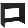 Schwarzer Sperrholzschreibtisch 80x40x75 cm von vidaXL, Schreibtische - Ref: Foro24-801356, Preis: 55,71 €, Rabatt: %