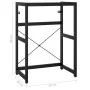 Schwarze Waschbeckenstruktur aus Eisen, 59 x 38 x 83 cm von vidaXL, Badezimmerwaschtische - Ref: Foro24-338500, Preis: 73,91 ...