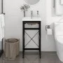 Bathroom structure with built-in black iron sink by vidaXL, bathroom vanities - Ref: Foro24-3101388, Price: 143,91 €, Discoun...