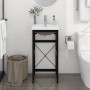 Estructura de baño con lavabo incorporado hierro negro de vidaXL, Tocadores de baño - Ref: Foro24-3101388, Precio: 148,41 €, ...