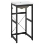 Estructura de baño con lavabo incorporado hierro negro de vidaXL, Tocadores de baño - Ref: Foro24-3101388, Precio: 145,64 €, ...