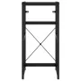 Estructura de baño con lavabo incorporado hierro negro de vidaXL, Tocadores de baño - Ref: Foro24-3101388, Precio: 145,64 €, ...