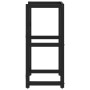 Black iron washbasin structure 40x38x83 cm by vidaXL, bathroom vanities - Ref: Foro24-338499, Price: 66,37 €, Discount: %