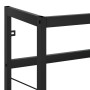 Black iron washbasin structure 40x38x83 cm by vidaXL, bathroom vanities - Ref: Foro24-338499, Price: 66,37 €, Discount: %