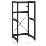 Estructura de lavabo de hierro negro 40x38x83 cm de vidaXL, Tocadores de baño - Ref: Foro24-338499, Precio: 72,89 €, Descuent...