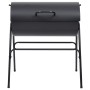 Parrilla barril 2 rejillas de cocción negro acero 80x95x90 cm by vidaXL, Barbecues - Ref: Foro24-313635, Price: 130,45 €, Dis...