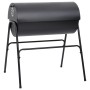 Parrilla barril 2 rejillas de cocción negro acero 80x95x90 cm by vidaXL, Barbecues - Ref: Foro24-313635, Price: 130,45 €, Dis...