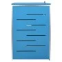 Shed for three steel garbage containers 207x77.5x112.5 cm by vidaXL, Waste container supports - Ref: Foro24-149568, Price: 44...