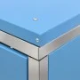 Schuppen für drei Müllcontainer aus Stahl 207x77,5x112,5 cm von vidaXL, Halterungen für Abfallbehälter - Ref: Foro24-149568, ...
