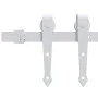 Hardware kit for white steel sliding doors 183 cm by vidaXL, doorframes - Ref: Foro24-151709, Price: 68,57 €, Discount: %
