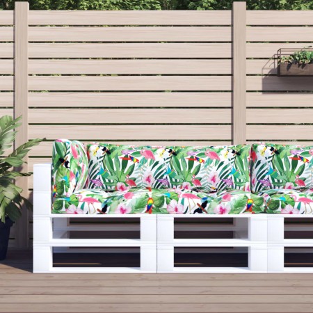 Cojines para palés 3 piezas tela Oxford multicolor