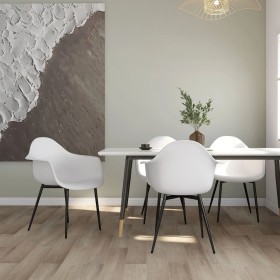 Esszimmerstühle 4 Einheiten weiß PP von vidaXL, Essstühle - Ref: Foro24-338074, Preis: 210,71 €, Rabatt: %