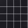 Cojín de banco de jardín Negro 180 x 50 x 4 cm Tela Oxford
