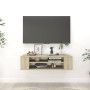 Hängender TV-Schrank aus Sonoma-Eichensperrholz, 100 x 30 x 26,5 cm von vidaXL, TV-Möbel - Ref: Foro24-806232, Preis: 46,26 €...