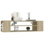 Hängender TV-Schrank aus Sonoma-Eichensperrholz, 100 x 30 x 26,5 cm von vidaXL, TV-Möbel - Ref: Foro24-806232, Preis: 46,26 €...