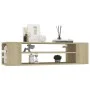 Sonoma oak plywood hanging TV cabinet 100x30x26.5 cm by vidaXL, TV Furniture - Ref: Foro24-806232, Price: 44,88 €, Discount: %