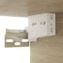 Hängender TV-Schrank aus Sonoma-Eichensperrholz, 100 x 30 x 26,5 cm von vidaXL, TV-Möbel - Ref: Foro24-806232, Preis: 46,26 €...