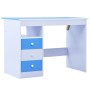 Blau-weißer neigbarer Zeichentisch für Kinder von vidaXL, Kunst- und Zeichentische - Ref: Foro24-287446, Preis: 128,82 €, Rab...