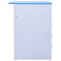 Blau-weißer neigbarer Zeichentisch für Kinder von vidaXL, Kunst- und Zeichentische - Ref: Foro24-287446, Preis: 128,82 €, Rab...