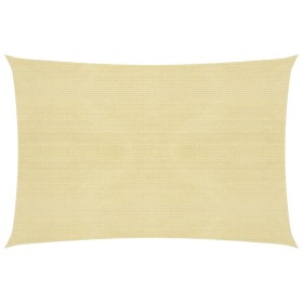 Beige HDPE-Segelmarkise 160 g/m² 4x7 m von vidaXL, Sonnenschirme - Ref: Foro24-311135, Preis: 60,75 €, Rabatt: %