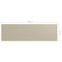 Balcony awning beige oxford fabric 90x300 cm by vidaXL, Umbrellas - Ref: Foro24-134940, Price: 24,70 €, Discount: %