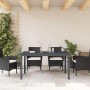 Mesa de Extensión 2 pcs Antracita 210 x 90 x 73 cm Acero