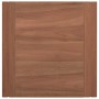 Armario de baño de pared madera maciza de teca 45x45x35 cm