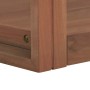 Armario de baño de pared madera maciza de teca 45x45x35 cm