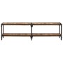 Mueble de TV madera maciza de mango 150x30x41 cm