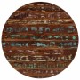 Mesa de comedor madera maciza reciclada 110x75 cm