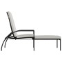 Brown synthetic rattan sun lounger with footrest by vidaXL, Loungers - Ref: Foro24-317628, Price: 91,61 €, Discount: %