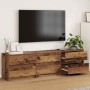 Gabinete de TV Marrón 180 x 34 x 50 cm Madera contrachapada