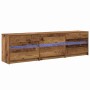 Gabinete de TV Marrón 180 x 34 x 50 cm Madera contrachapada