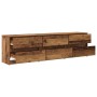 Gabinete de TV Marrón 180 x 34 x 50 cm Madera contrachapada