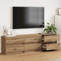 Gabinete de TV Marrón 181 x 34 x 50 cm Madera contrachapada