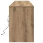 Gabinete de TV Marrón 181 x 34 x 50 cm Madera contrachapada