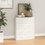 Sideboard mit 4 glänzend weißen Schubladen 60x30,5x71 cm von vidaXL, Sideboards - Ref: Foro24-342579, Preis: 91,52 €, Rabatt: %