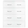 Sideboard with 4 glossy white drawers 60x30.5x71 cm by vidaXL, Sideboards - Ref: Foro24-342579, Price: 92,01 €, Discount: %