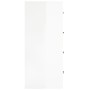 Sideboard with 4 glossy white drawers 60x30.5x71 cm by vidaXL, Sideboards - Ref: Foro24-342579, Price: 91,52 €, Discount: %