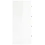 Sideboard with 4 glossy white drawers 60x30.5x71 cm by vidaXL, Sideboards - Ref: Foro24-342579, Price: 92,01 €, Discount: %