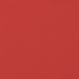 Cojín de banco de jardín tela Oxford rojo 120x50x7 cm